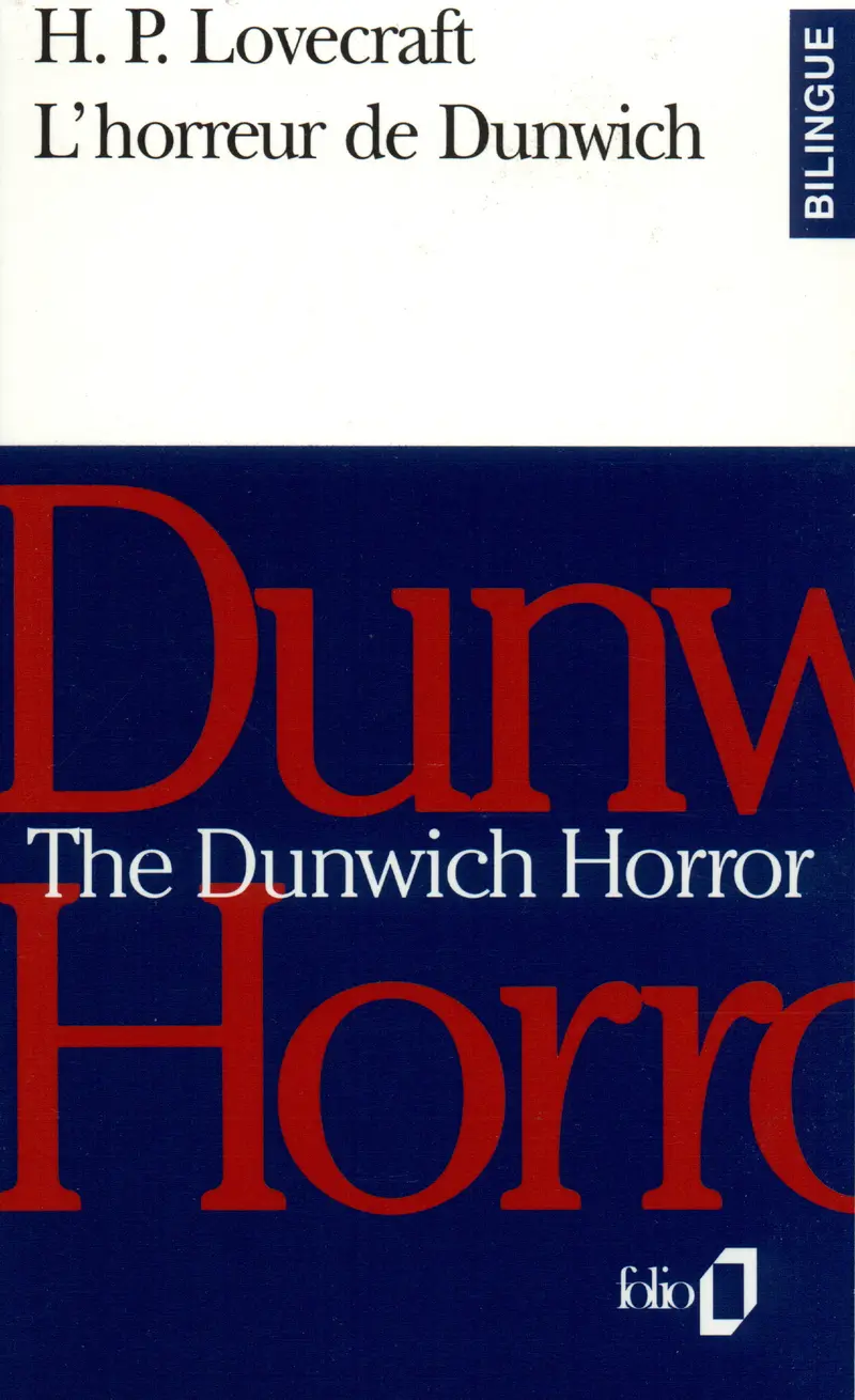 L'Horreur de Dunwich/The Dunwich Horror - Howard Phillips Lovecraft