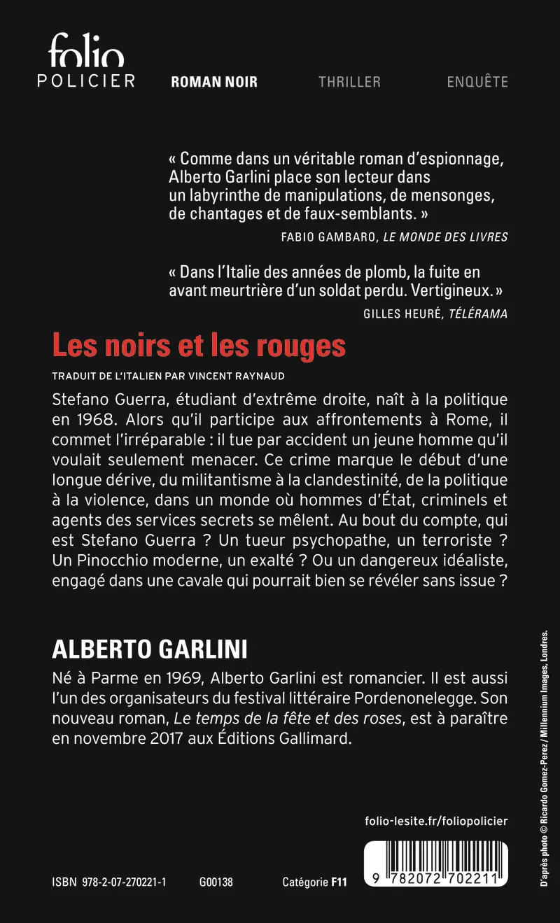 Les noirs et les rouges - Alberto Garlini