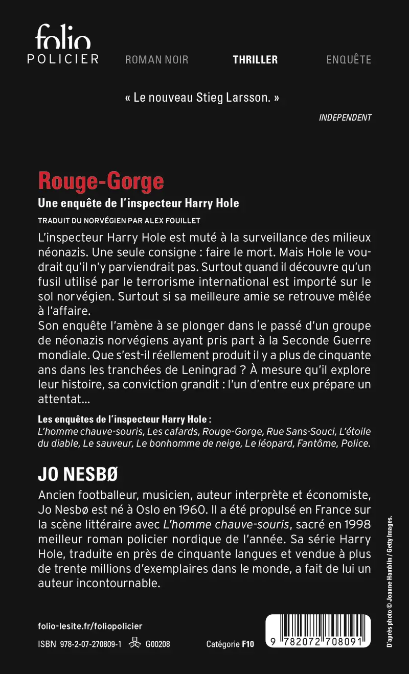 Rouge-Gorge - Jo Nesbø
