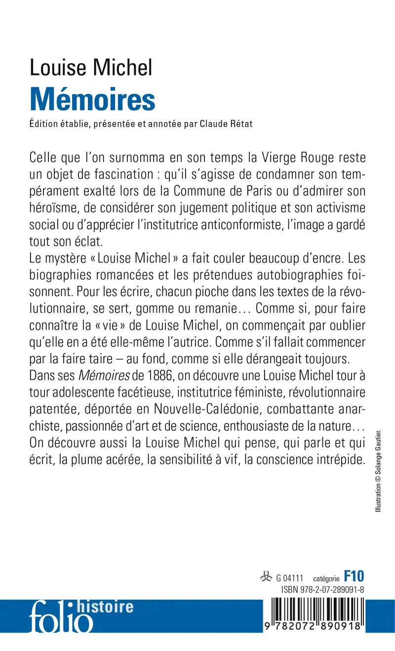 Mémoires - Louise Michel