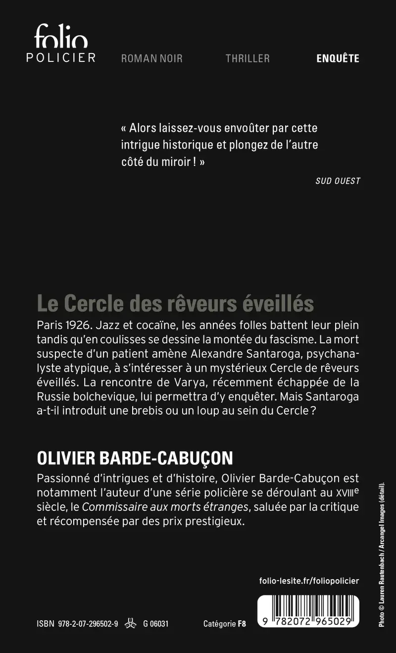 Le Cercle des rêveurs éveillés - Olivier Barde-Cabuçon